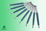 Plastic coated shaft